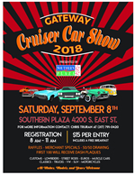 Click to enlarge the Annual Miracle Mile Car Show flyer